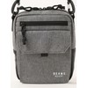 Beams Heart 426100298191788 Campus Bag, Chambray Heathered Material, Mini Shoulder