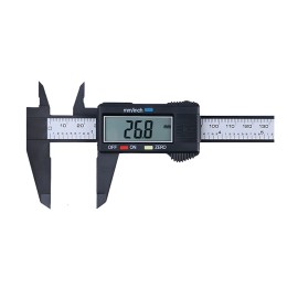 Digital 1 PC of LCD Digital Electronic Carbon Fiber Vernier Caliper Gauge 150mm (6")