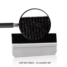 EHDIS 5 Piece Squeegee Set for Wrapping, Felt Squeegee for Wrap, Squeegee with Felt Edge, Foiling Squeegee, Car Wrapping Tool