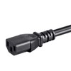 Monoprice 3-Prong Power Cord - 10 Feet - Black |