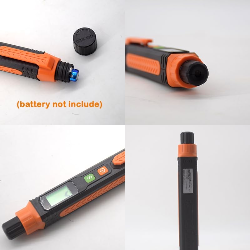 Natural Gas Leak Detector, Portable Gas Sniffer with Audible &