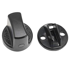 Yaoote Ignition Key Knob Push Turn Switch Key Ignition Knob Set Keyless Entry Ma for d 6 7 9 Replaces D461-66-141A-02 D6Y1-76-142 (Turn Knob)