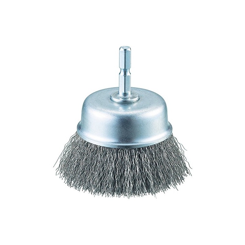 TRUSCO TB-6633-60 Cup Brush with Shaft Diameter 2.6 x Axis