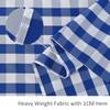 maxmill Square Tablecloth Water Resistance Antiwrinkle Spillproof Heavy Weight Gingham