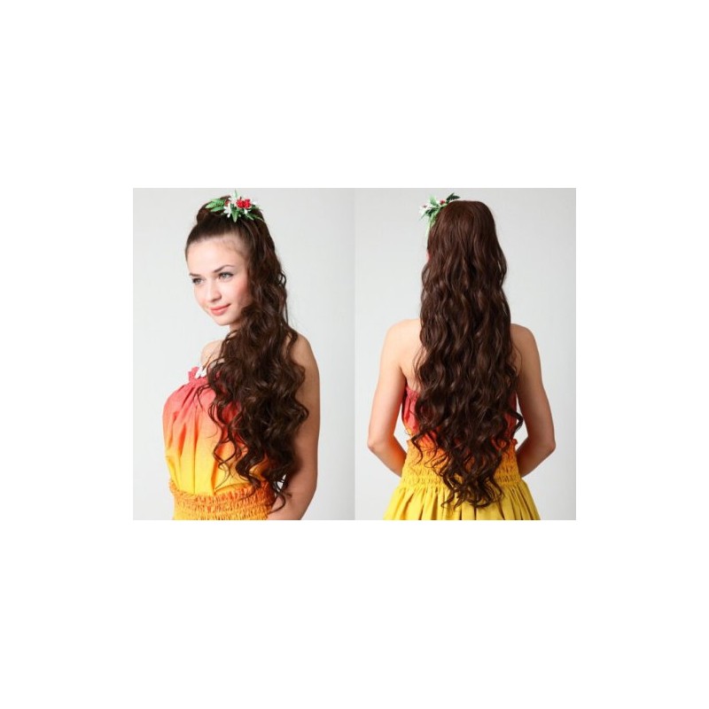 Hula Long Natural Straight Heat Resistant Natural Color