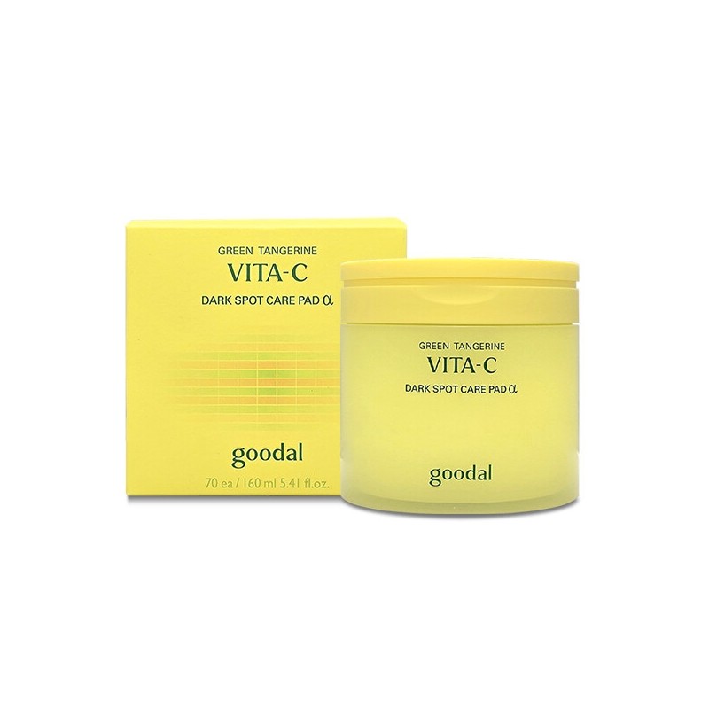 Goodal Green Tangerine Vita C Blemish Care Pad Alpha 70