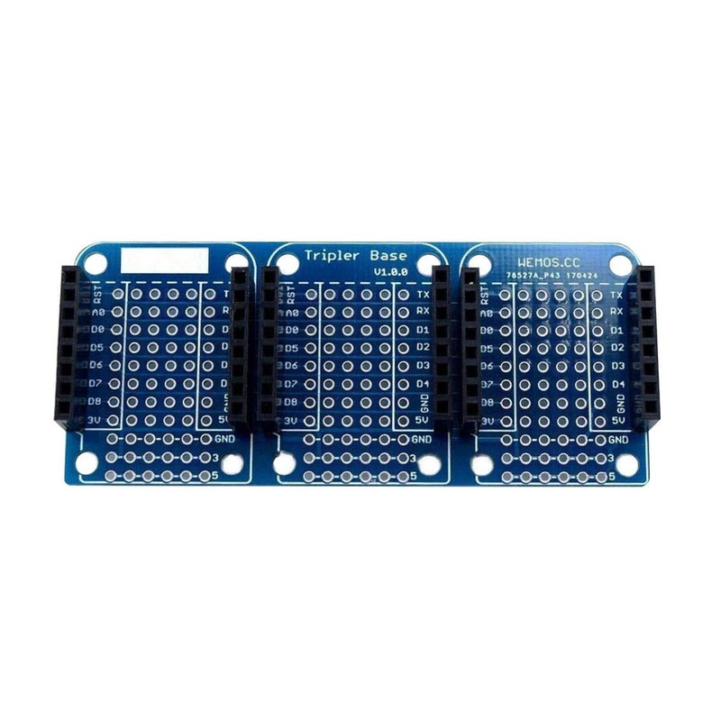 Wemos Triple Base Shield
