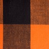 DII Buffalo Check Collection, Classic Farmhouse Table Runner, 14x108, Orange