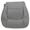 NLQR Front Driver Side Bottom Replacement Seat Cover Gray Microfiber