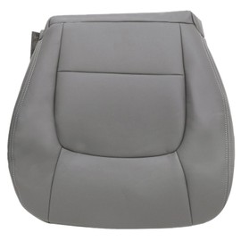 NLQR Front Driver Side Bottom Replacement Seat Cover Gray Microfiber Leather Compatible with Lexus LX470 1998 1999 2000 2001 2002 2003 2004 2005 2006 2007