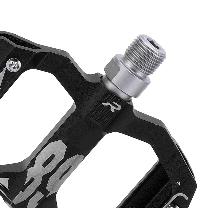 Enlee 2pcs Mountain Bike Pedals NonSlip DU Bearing Lightweight Bicycle