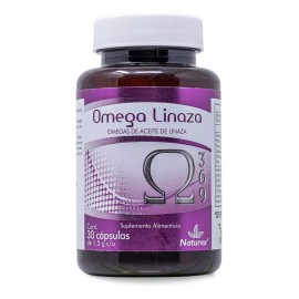 Naturex Omega Linaza 30 Caps 1.5 G C/u Aceite De Linaza Mas Omega 3,