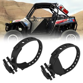 Chelhead Roll Bar Fire Extinguisher Holder, Adjustable Quick Release with Bottom Plate for Fire Extinguisher Mount Compatible with Polaris RZR Can Am X3 Compatible with Kawasaki Teryx