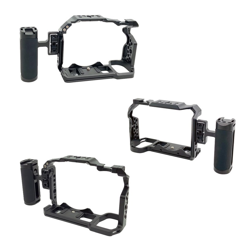 SIUTATDSH Premium Alloy Camera Handle, Left and Right Hand, Camera