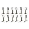 Herrajes Guerrero Soporte Central Para Tubo Ovalado Closet Brida Pack