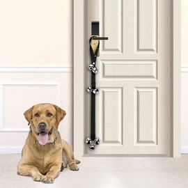 Magnoloran Puppy Bells Dog Doorbells for Door Knob/Potty Training Adjustable Dog Training Bell Dog Supplies with Training Clickers Go Outside-Dog Bells for Puppies Dogs Doggy Doggie Pooch Pet Cat Pet