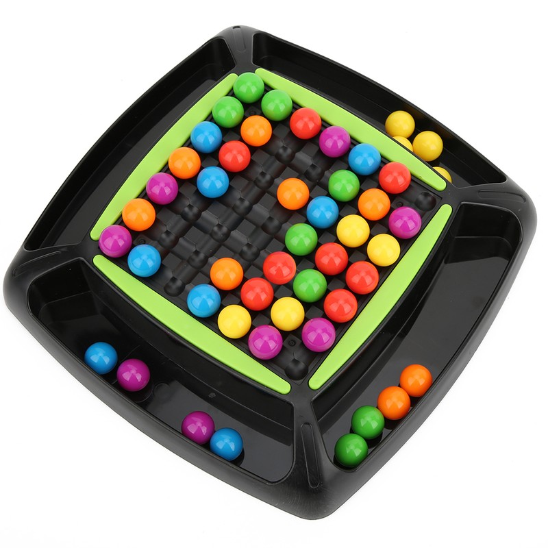 Beads Toy Game Educational Bright Color Parent Child Interactive Board
