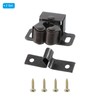PATIKIL Cabinet Latch Double Roller Catch, 2 Pcs Stainless Steel