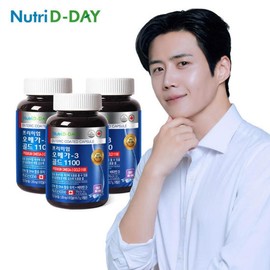 Nutriday Premium Omega-3 Gold 1100 (3 bottles) (9-month supply) / 뉴트리디데이 프리미엄 오메가3 골드 1100 3병 (총9개월분)