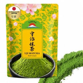UJITYA Polvo De Matcha Uji Orgnico  T Verde De Grado Ceremonial, Molido En Piedra, De Kioto, Japn (30 G)  Aroma Vibrante, Rico En Umami, Certificado  
