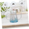 Ciieeo Glass Transparent Coffee Pot Hand Brewing Kettle for Coffee