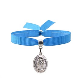 Guadalupe Virgin Guadalupe Medal Bracelet with Image of the Virgin Guadalupe