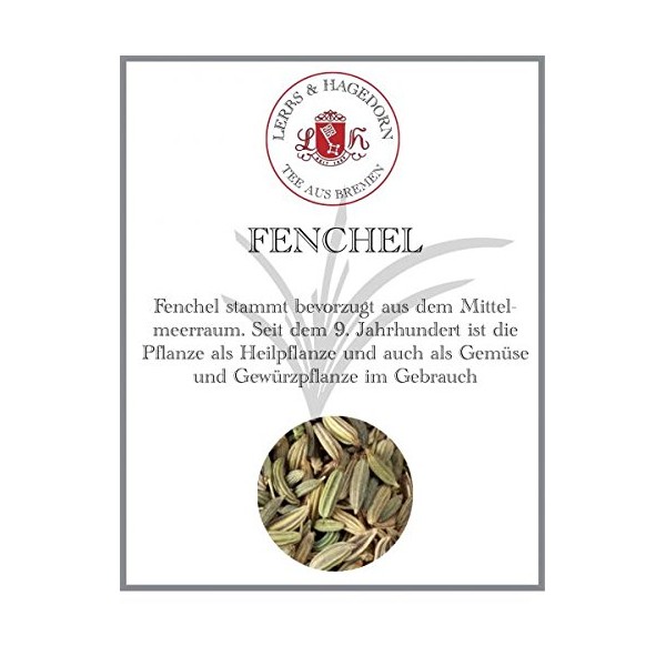 Lerbs & Hagedorn, Mono Herb Fennel | Similar to Anise