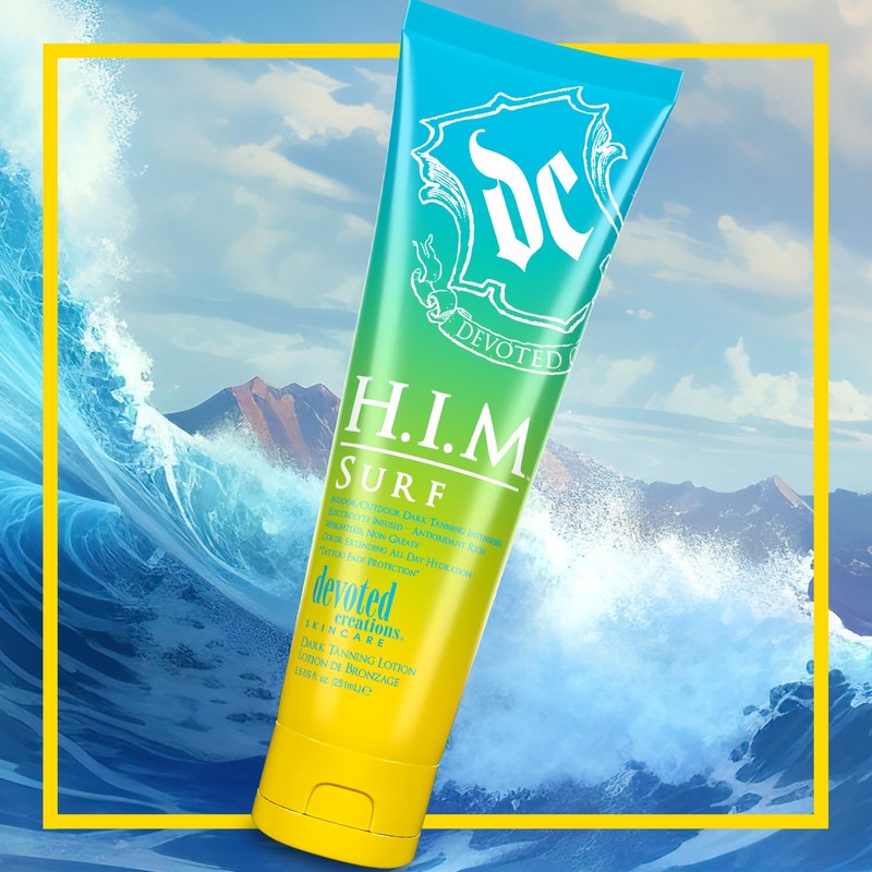 Devoted Creations H.I.M Surf Indoor/Outdoor Dark Tanning Intensifier Lotion (251ml)