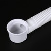 MECCANIXITY Bathtub Drain Pipe Expandable Waste Drain 120cm Tubing Flexible