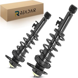 Rear Quick Struts for Mini Cooper 1.6L 2002 2003 2004 2005 2006 2007 2008 Rear Shocks Complete Struts Assembly with Coil Spring Set of 2, Replace 171112L 171112R