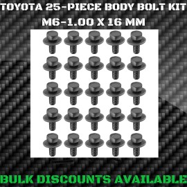 Toyota Replacement 2000+ Toyota Tundra Pick Up Truck Hood Fender Splash Shield Door BODY BOLTS OEM
