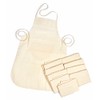 10 Children's Aprons, Cooking/Craft Apron, 50 x 40 cm Cotton