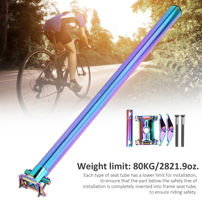 Aluminum Alloy Bicycle Seatpost 33.9mm Folding Cycling Road Mountain Bike