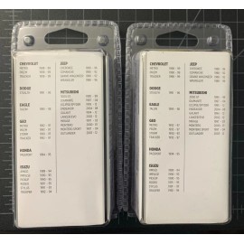 Scosche LOT OF 2! SCOSCHE Stereo Connector IM01A Universal Import 1988-12 Car Truck SUV