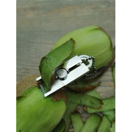 [HWB] Keychain Portable Fruit and Vegetable Peeler Key Holder Tool Microscope Slice Making