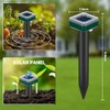 12 Pcs Tirgo Mole Repellent Solar Powered for Lawns Snake
