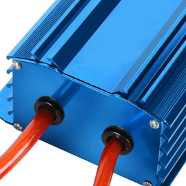 Auto Dynasty Universal Electric System Car Battery Voltage Stabilizer Regulator with Cable, (Blue)