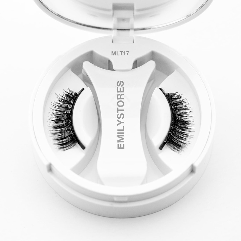 EMILYSTORES Magnetic Half Lashes, Short Magnet Eyelash with Free Applicator