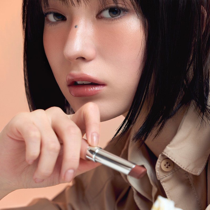 3CE Glazed Lip Glow 3.2g - Pink Tube