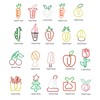100PCS Set Marking Document Organizing Clip Multiple Cute Shapes Metal