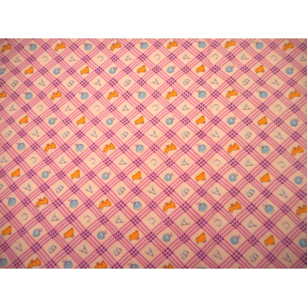 Washington Street Studio 30s Reproduction Fabric By Half-Yard Chick Rabbit