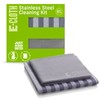 E-CLOTH Stainless Steel Cleaning Kit - 2 cloths