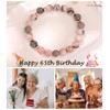 Maynor 65th Birthday Gifts for Women, Natural Stone Healing Anxiety