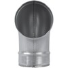 ECOPRO VENT 4" Inch 90˚ Degree Galvanized Steel Duct Elbow