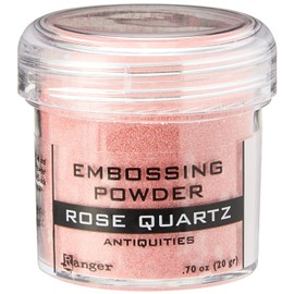 Ranger Embossing Powder, 1-Ounce Jar, Rose Quartz