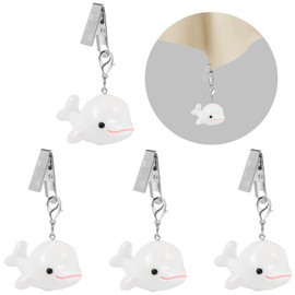 LEGENTLISUR Set of 4 Dolphin Tablecloth Weights Clips Tablecloth Decoration Tablecloth Weights Outdoor Cute Tablecloth Weights Heavy for Home Picnic Camping Party