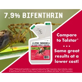 7.9% Bifenthrin Insecticide - 32 Ounces - (Compare to Leading Brands) – Professional Insect Control - Kills on Contact - Fire Ants, Ticks & More