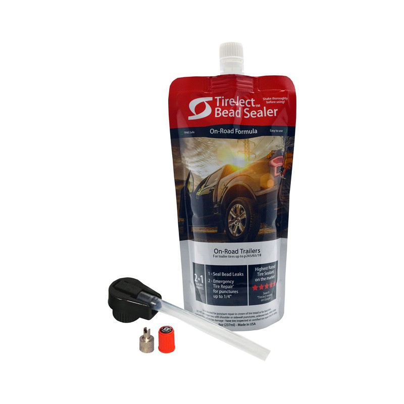 TireJect Tire Sealant - On-Road Trailer 2-in-1 Flat Tire Repair