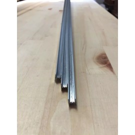 Cascade 3/8 Flat H Zinc Came (18 feet) Stained Glass Supplies