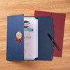 A4 Certificates File, Award Holder, Trifold, Appreciation Card, Diploma, Diploma,